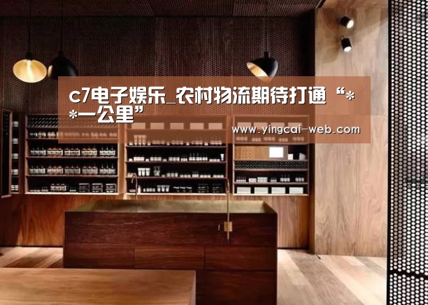 c7电子娱乐_农村物流期待打通“**一公里”(图2) c7电子游戏平台